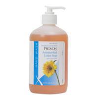 GOJO PROVON Antimicrobial Lotion Soap with 0.3% Chloroxylenol - 16 fl oz Pump Bottle, 12/16OZ - 4303-12