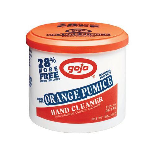 GOJO14fl oz Plastic cartridge orange Pumice hand cleaner12/14oz - 0971-12