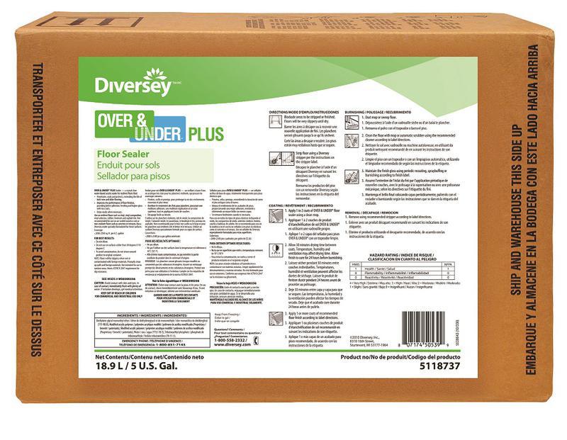 Over & Under Plus Floor Sealer - 5118737