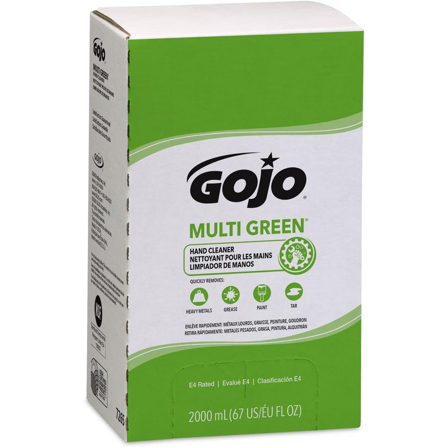 GOJO Multi Green hand cleaner Pro 2000 bag-in-box system 4/case - 7265-04