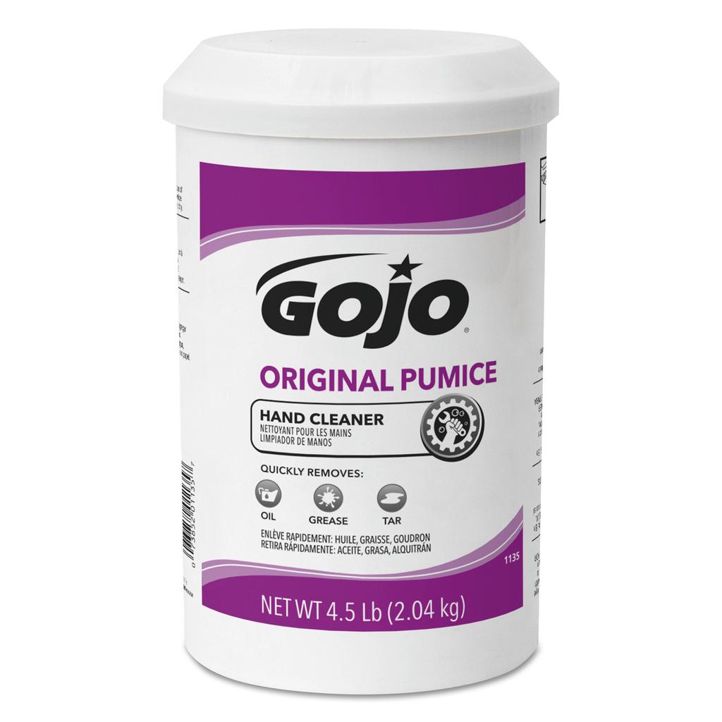 GOJO 4lb plastic cartridge fine italian hand cleaner 6/4lb - 1135-06
