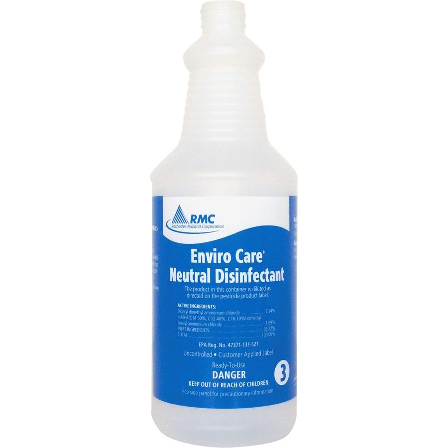 SPRAY BOTTLE ENVIRO CARE NEUTRAL DIS 32oz - 35064573