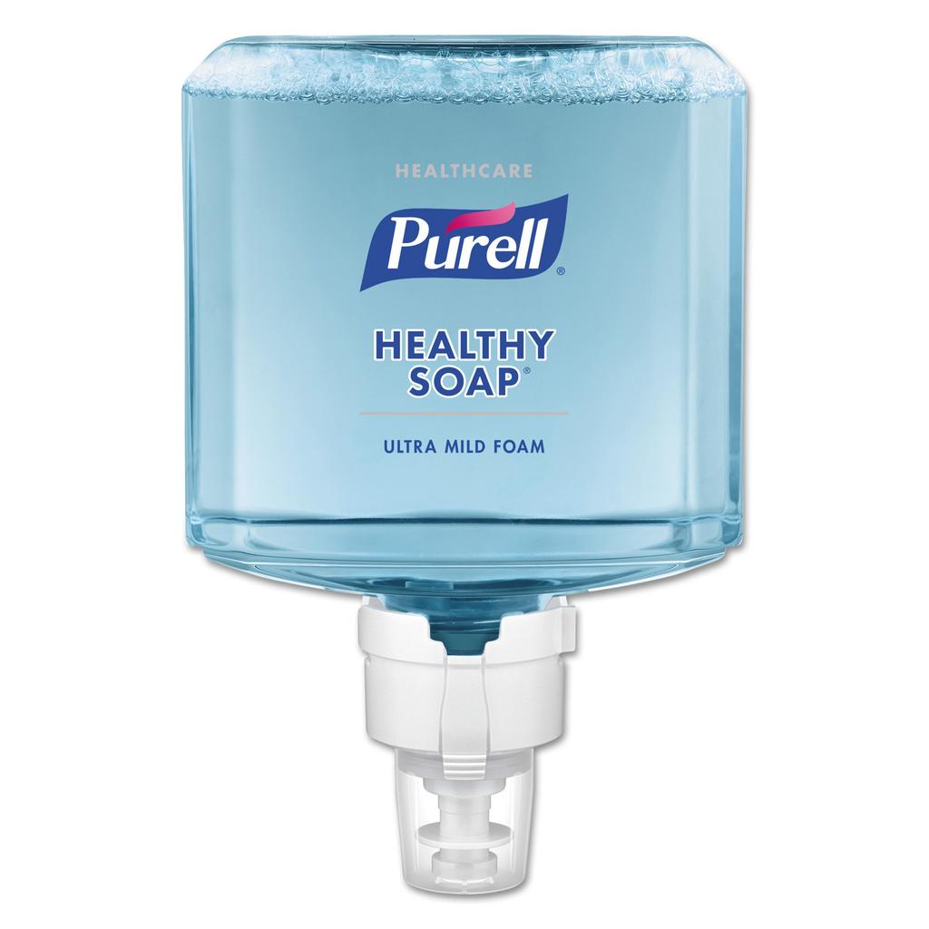 Purell® Healthy Soap® Ultra Mild Foaming 1,200 mL Dispenser Refill Bottle Floral Scent,2/case - 7775-02