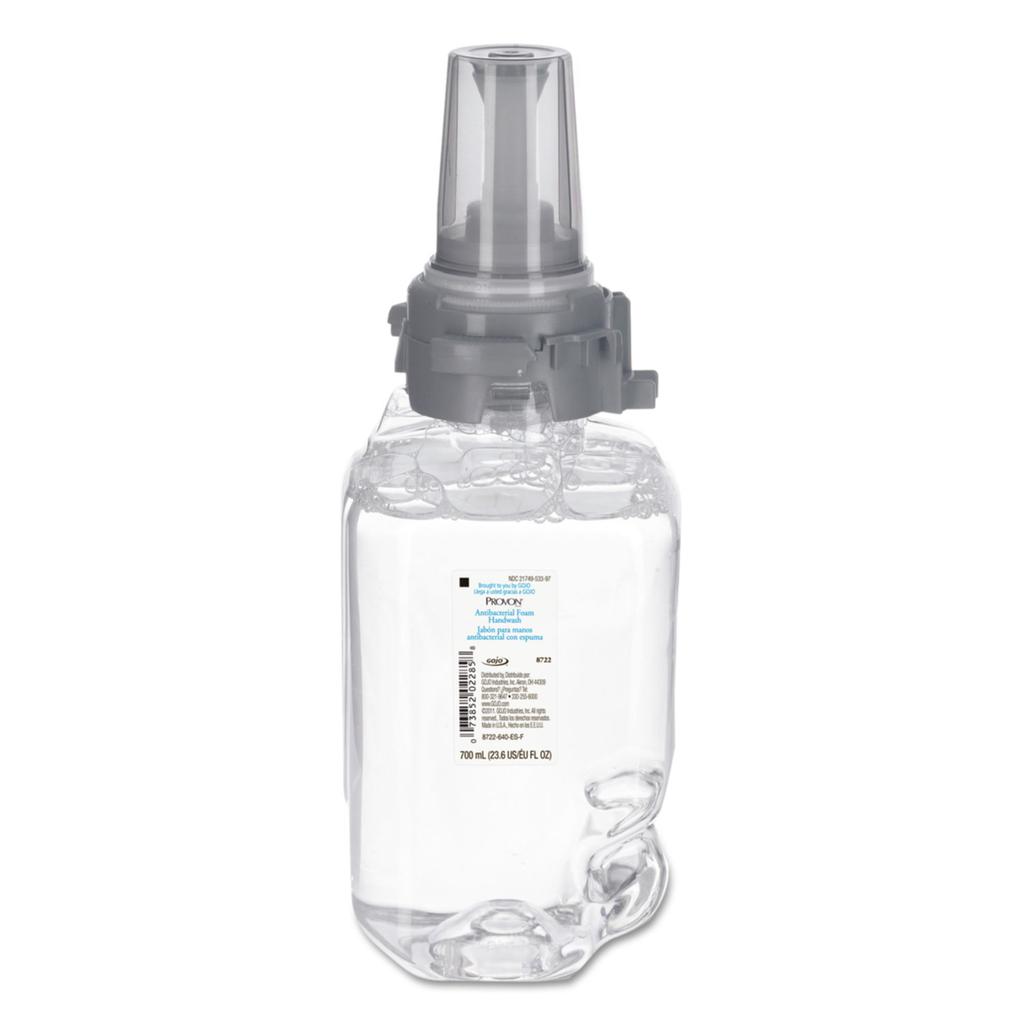 Provon ADX Clear & Mild Foam Handwash 700 mL Refill, 4/case - 8721-04