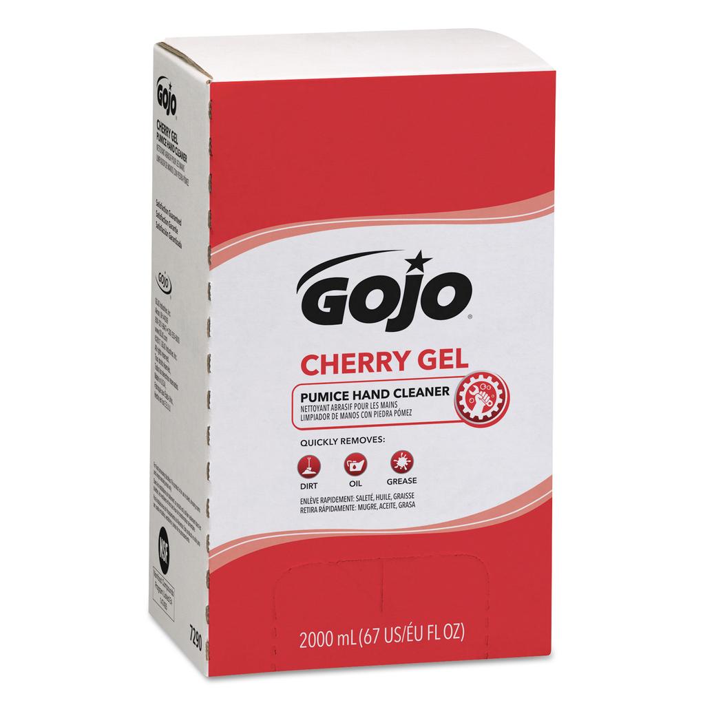 GOJO Chery gel pumice hand cleaner Pro 2000 bag-in-box system 4/2000ml - 7290-04