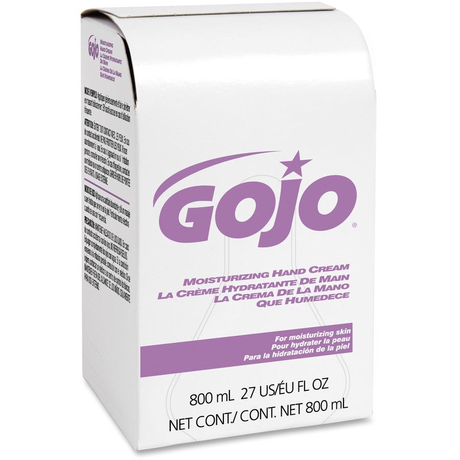 GOJO Moisturizing hand cream 800 ml traditional bag-in-box 12/800ml - 9142-12