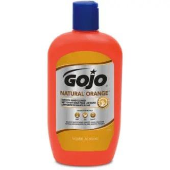 GOJO 14fl oz bottle natural orange smooth hand cleaner 12/14oz - 0947-12