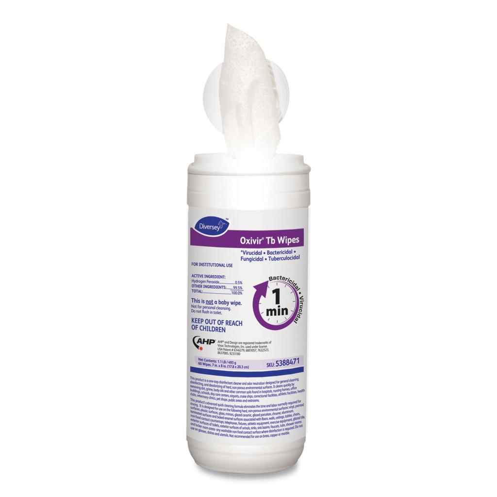 Oxivir Tb Wipes, Disinfecting Wipes - 5388471