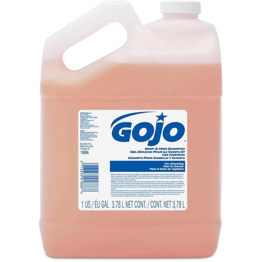 GOJOBulk Pour Gallon Products - Body & Hair Shampoo, 4/1GL - 1886-04
