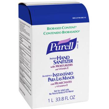 GOJO 8fl oz pump bottle Purell instant hand sanitizer foam 12/8oz - 0272-08