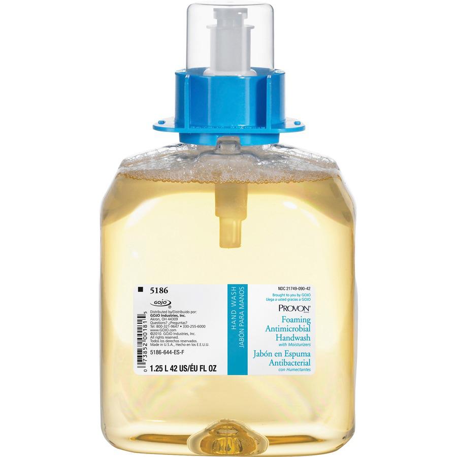 GOJO Provon Foam Handwash, Moisturizer, Light Floral, FMX-12 Refill, 1250ml. 3/case - GOJ518603