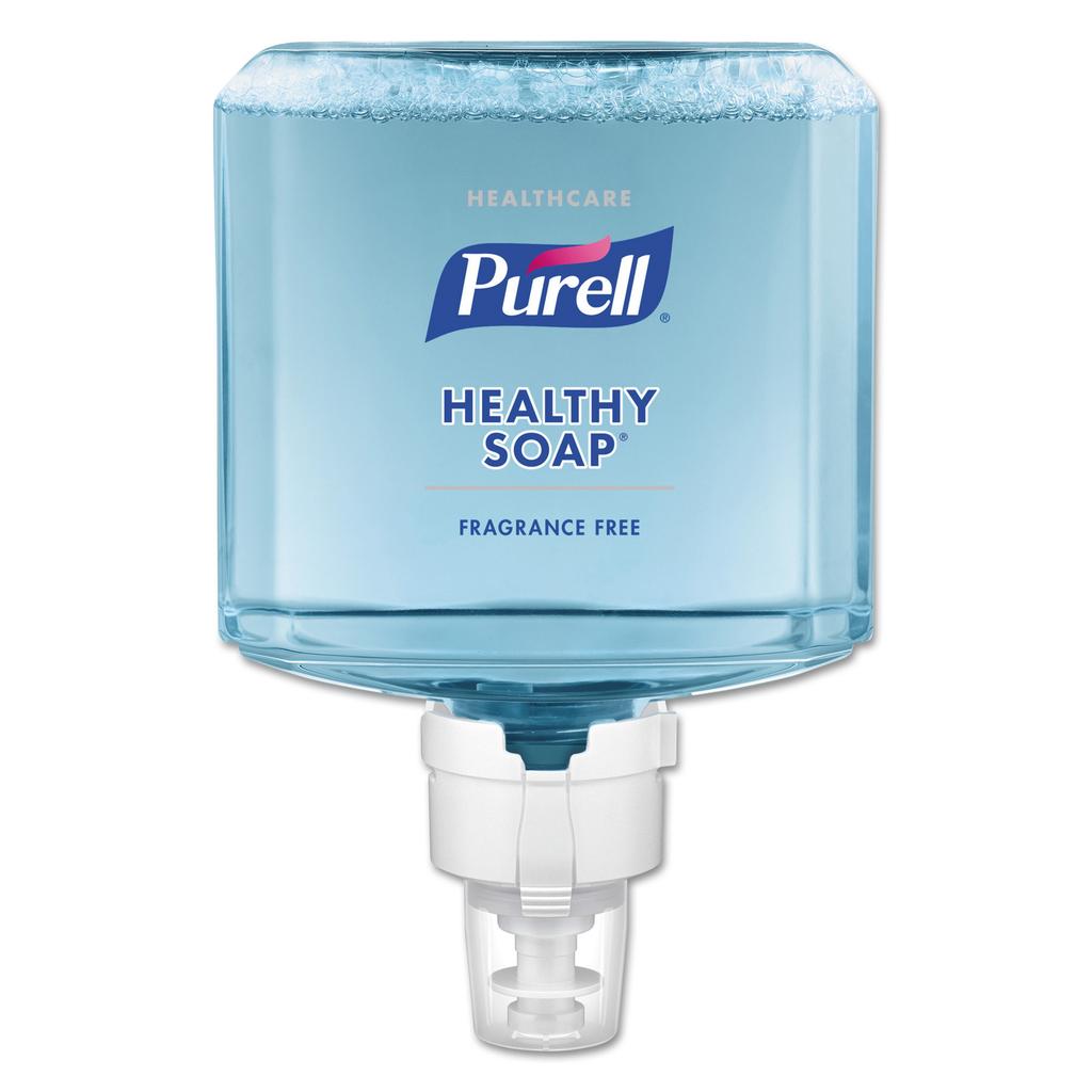 Soap Purell® Healthy Soap™ Gentle & Free Foaming 1,200 mL Dispenser Refill Bottle Unscented, 2/case - 7772-02