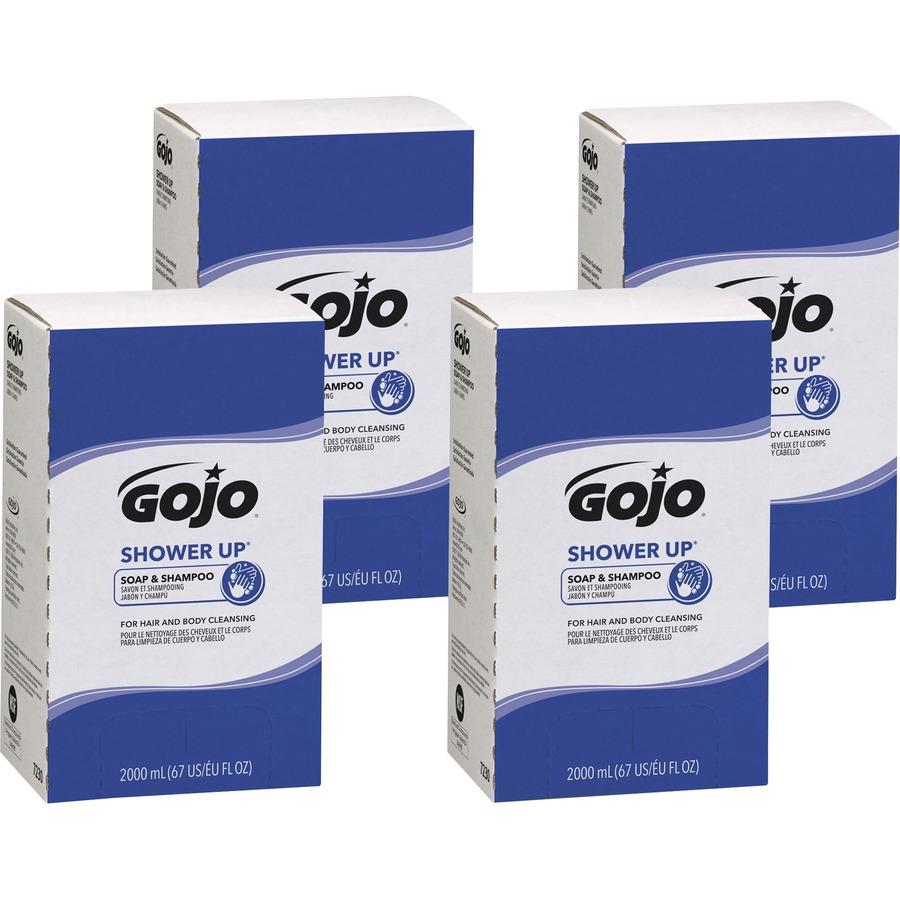 GOJO shower up soap & shampoo pro 2000 bag-in box system 4/case - 7230-04