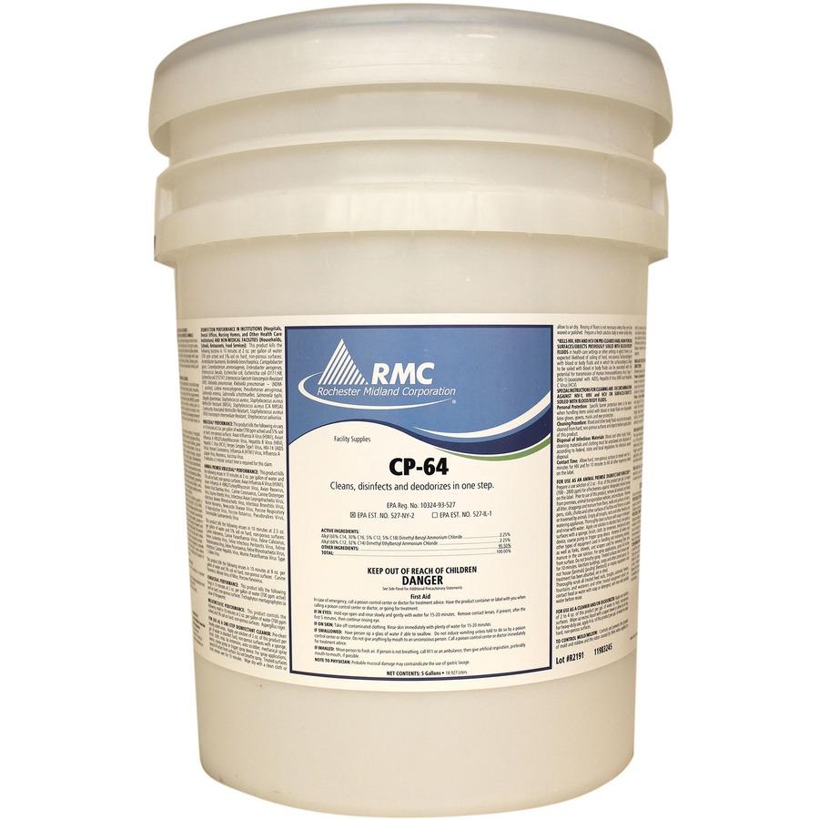 Hospital type hard surface disinfectant 5 gal - 11983245