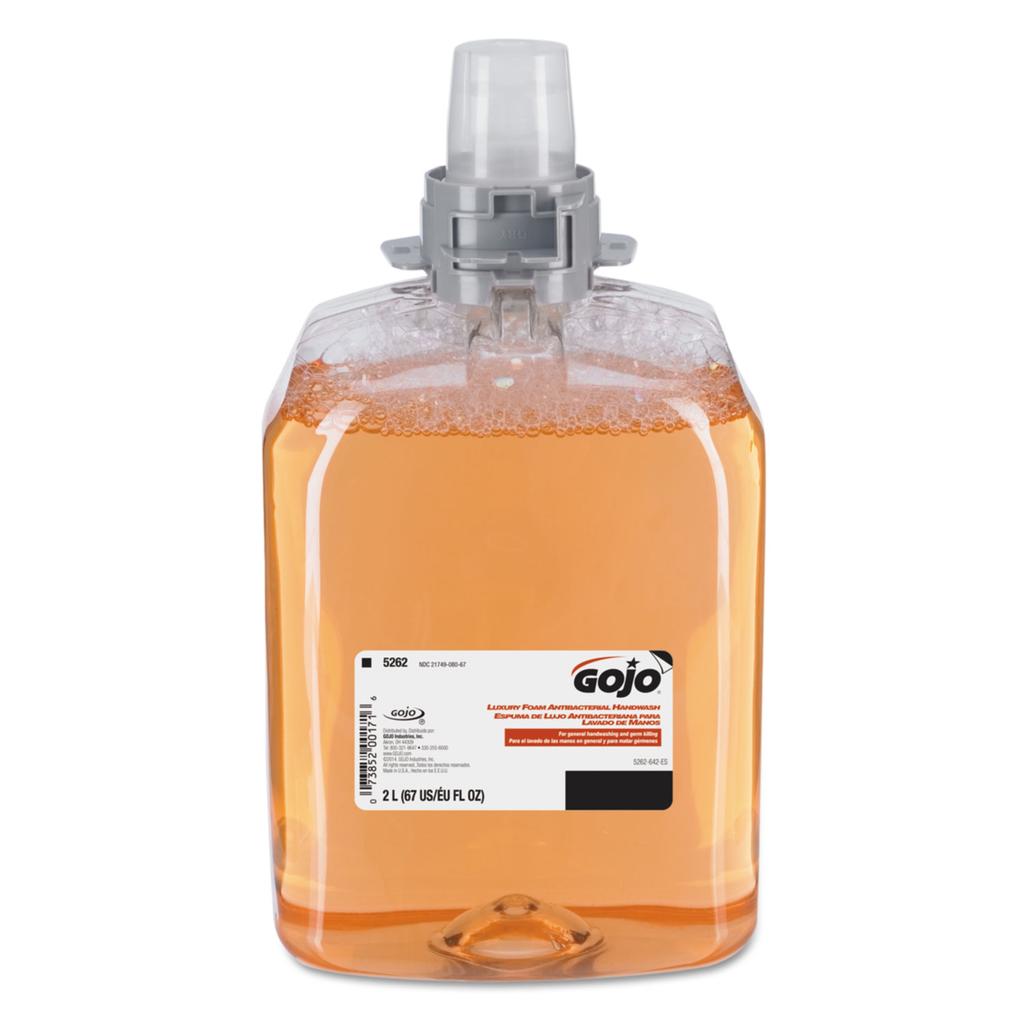 GOJO Luxury foam antibacterial handwash 2000ml foaming products 2/200ml - 5262-02