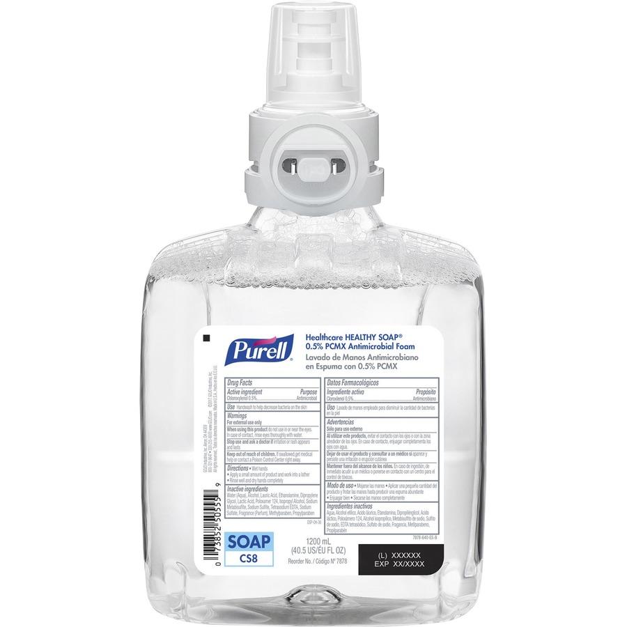 Purell Healthcare Healthy Soap 0.5% PCMS Antimicrobial Foam2x1200ML - 7878-02